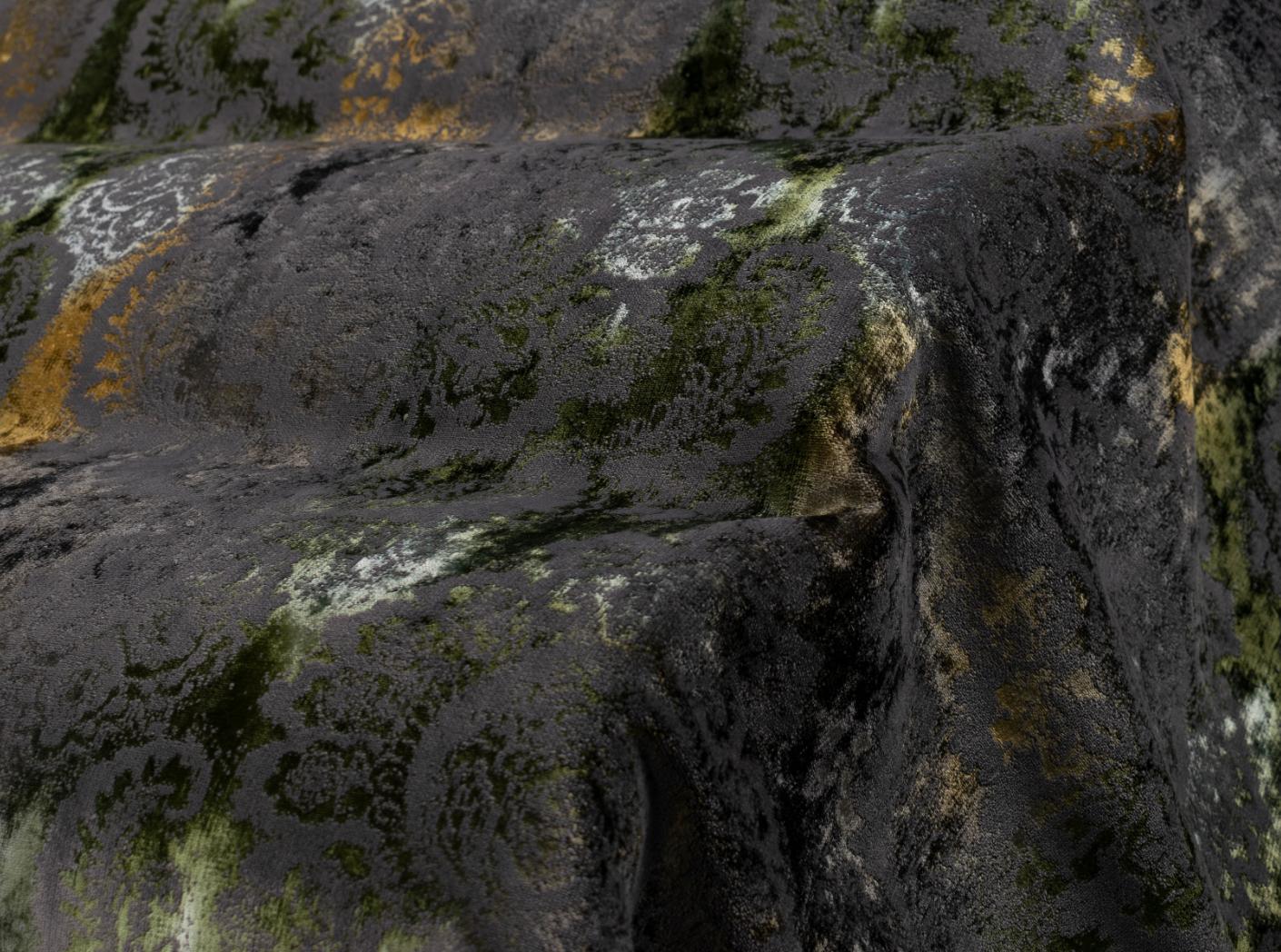 Tyg Barok Medallion 403 Verde Tyg Barok Medallion 403 Verde