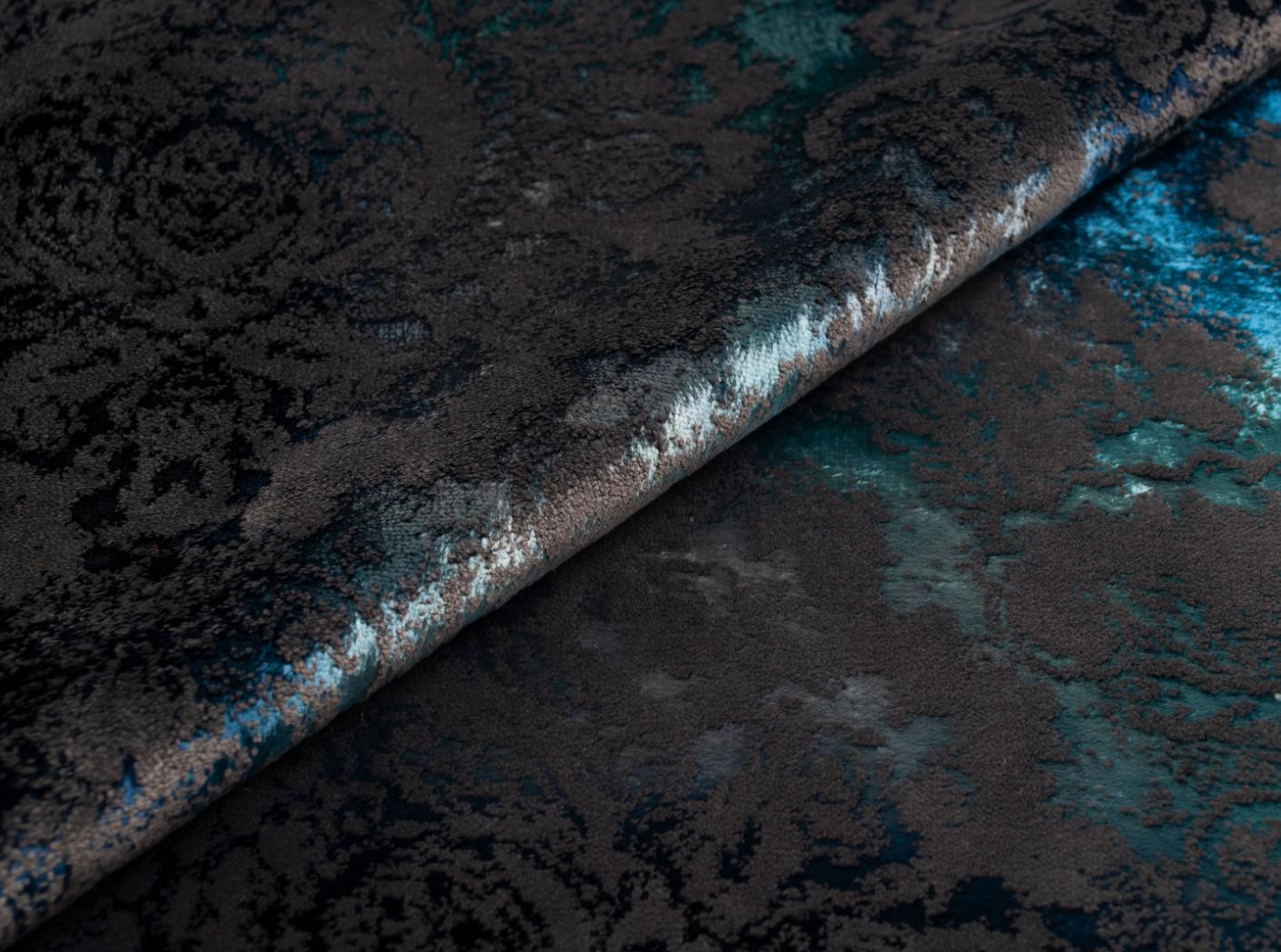 Tyg Barok Medallion 406 Blu Tyg Barok Medallion 406 Blu