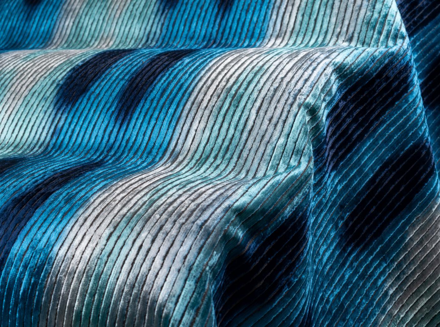 Tyg Barok Stripe 506 Blu Tyg Barok Stripe 506 Blu