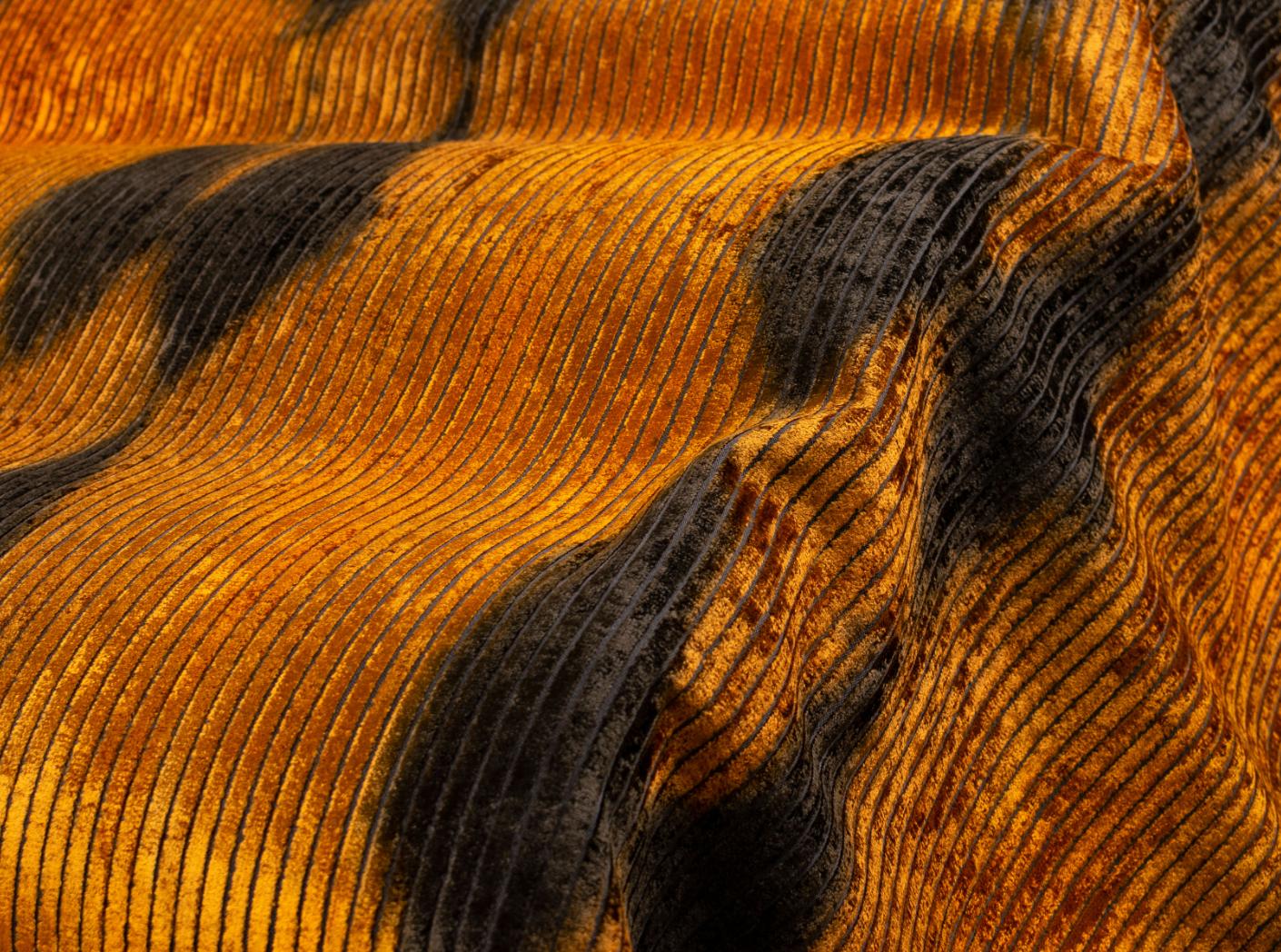 Tyg Barok Stripe 504 Bronzo Tyg Barok Stripe 504 Bronzo