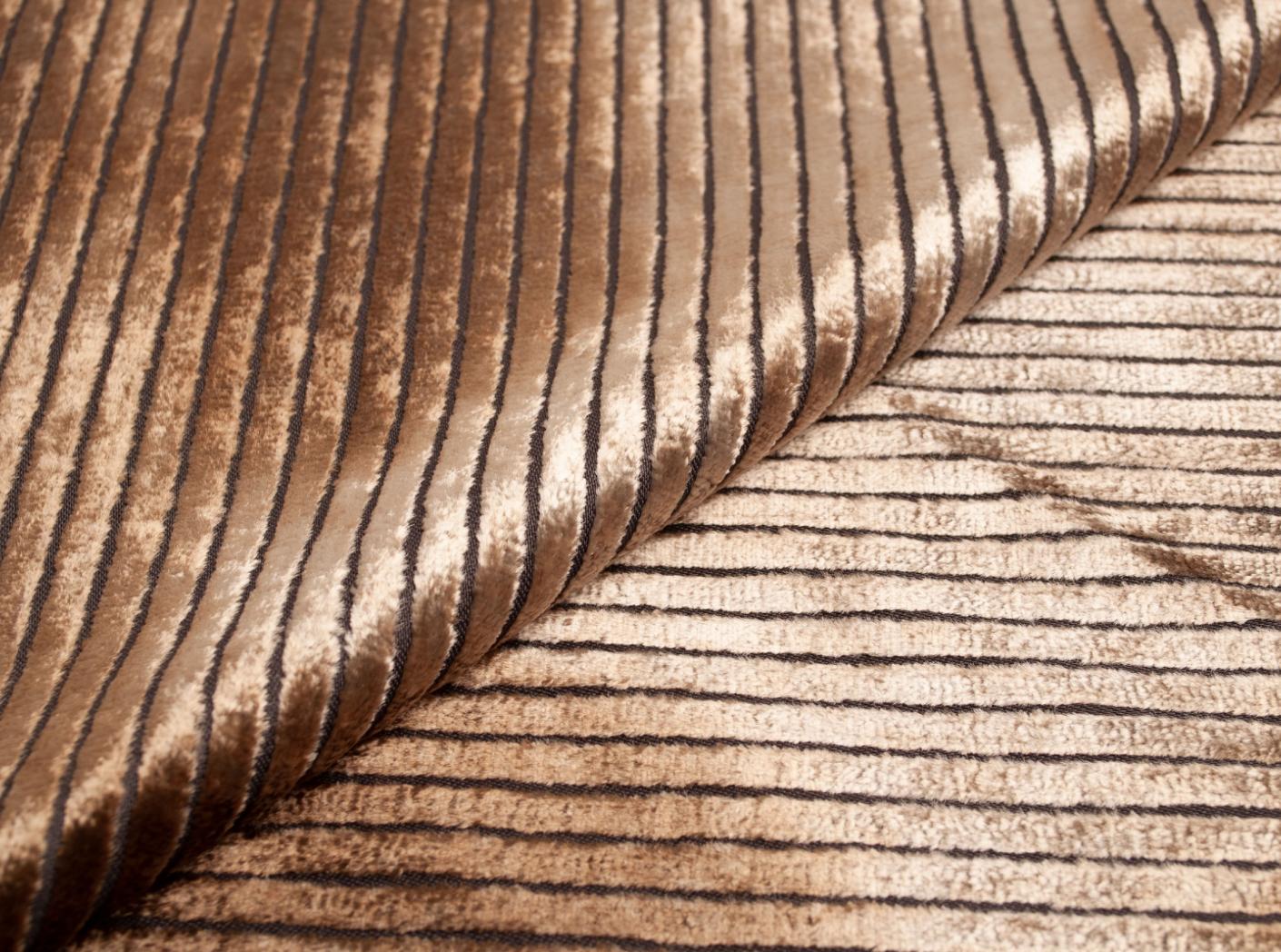 Tyg Barok Stripe 501 Marrone chiaro Tyg Barok Stripe 501 Marrone chiaro