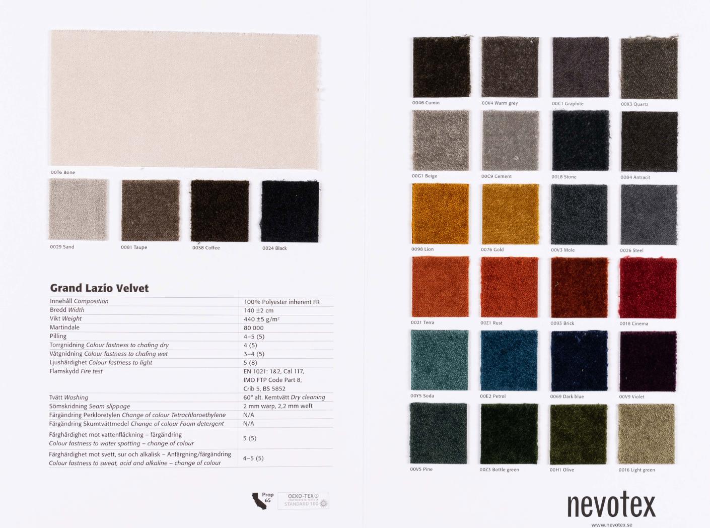 Folder Grand Lazio Velvet Folder Grand Lazio Velvet