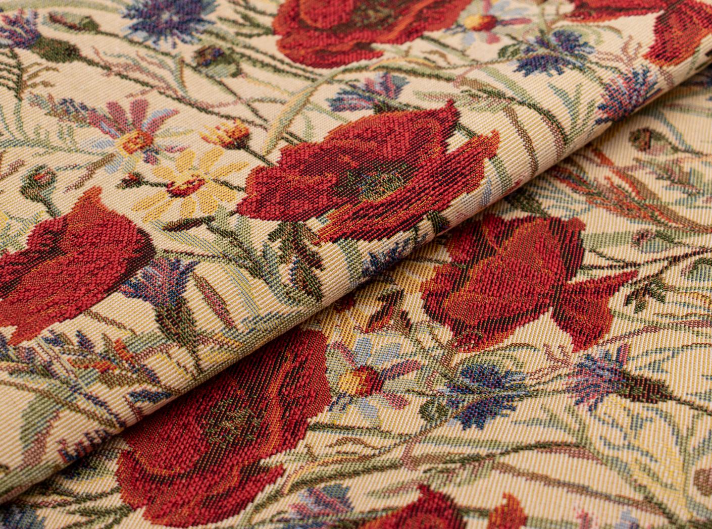 Tyg Nostalgi Vallmo Tyg Nostalgi Vallmo