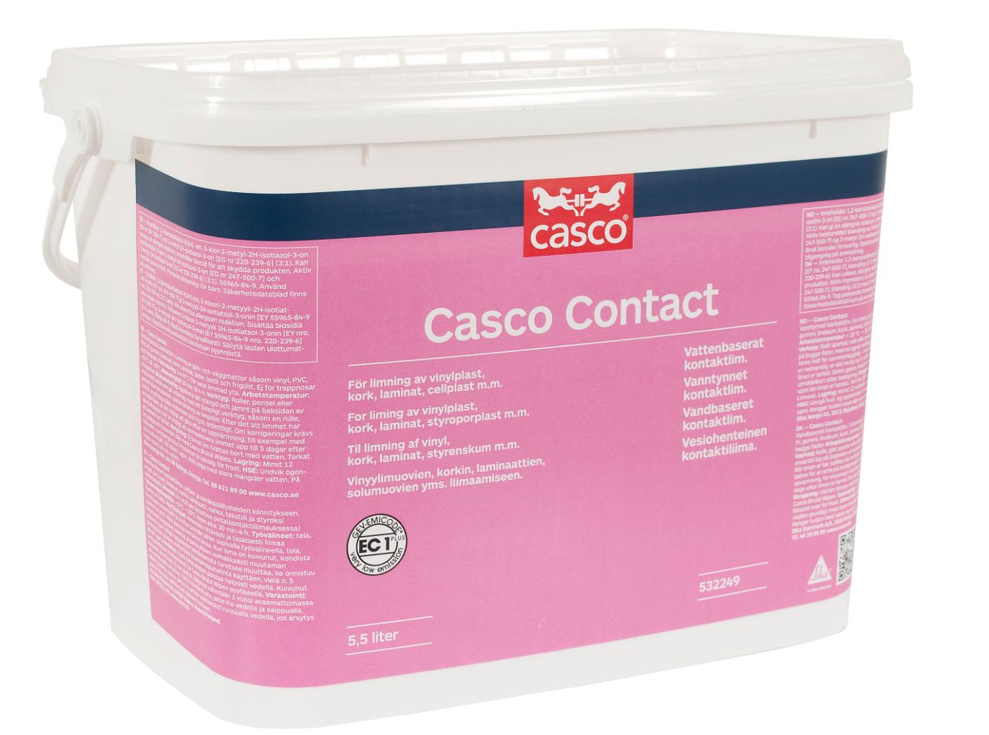 Kontaktlim Casco Contact 3880, 5,5kg Kontaktlim Casco Contact 3880, 5,5kg