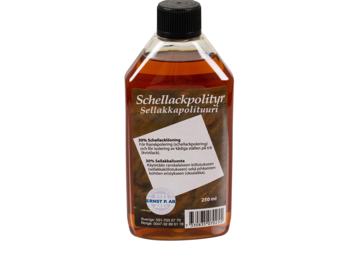 Schellackpolityr Rubinol, 250ml Schellackpolityr Rubinol, 250ml