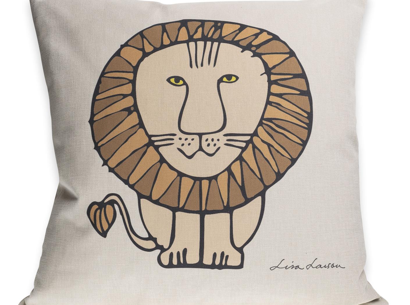 Kuddfodral LEO Brun på Sand 50x50 Kuddfodral LEO Brun på Sand 50x50