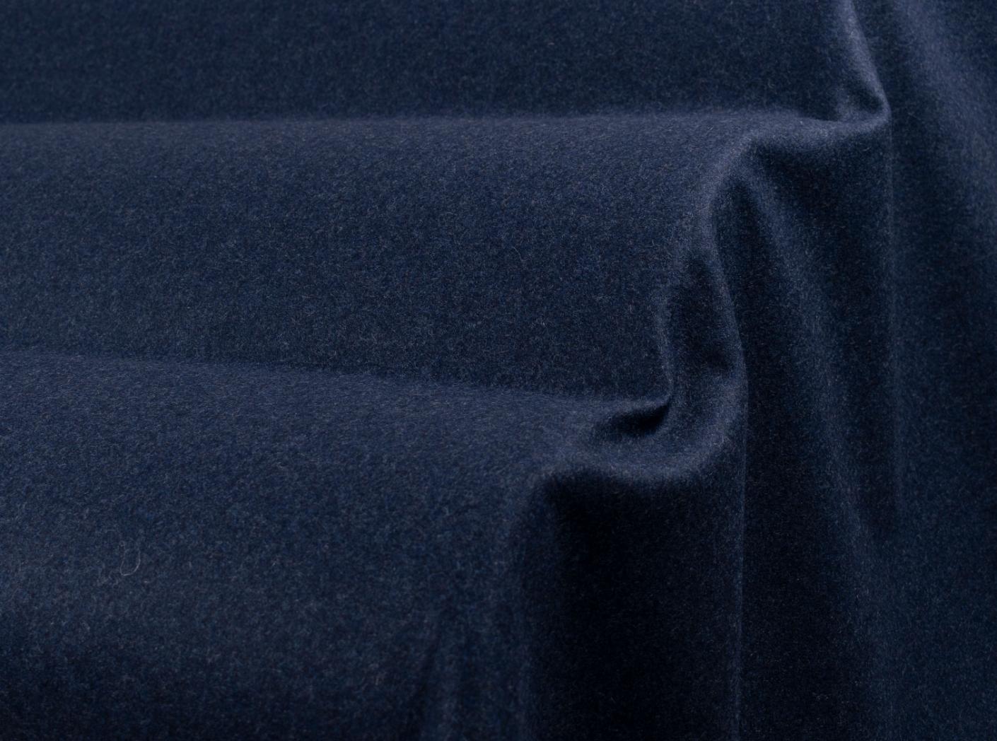Tyg Wooly 1007 Navy  Tyg Wooly 1007 Navy