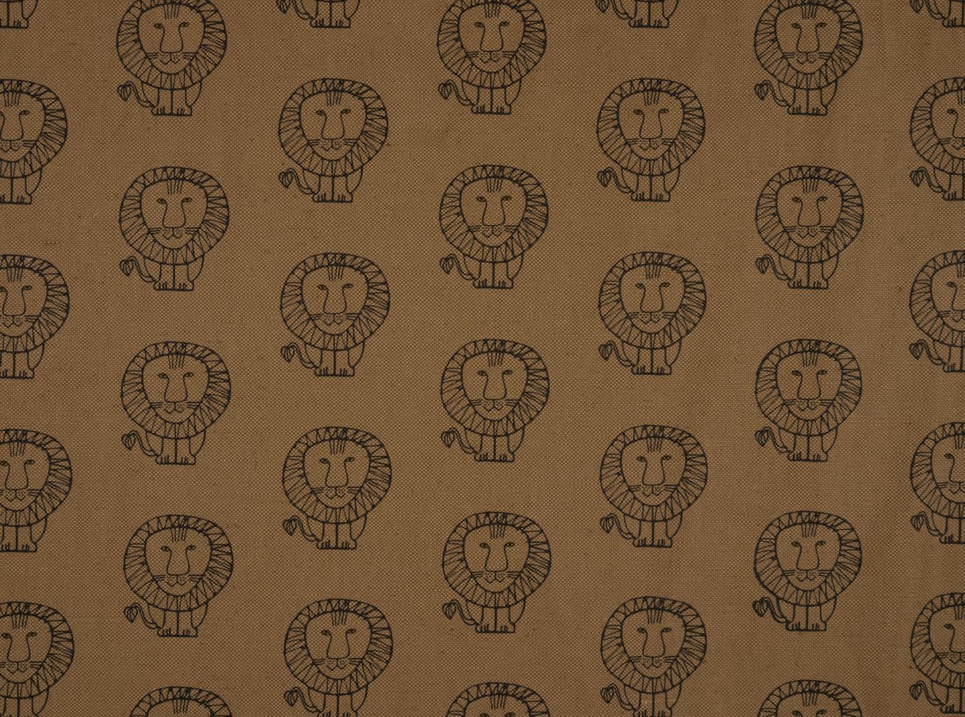 Tyg LEO Black / 2988 Frayed beige Tyg LEO Black / 2988 Frayed beige