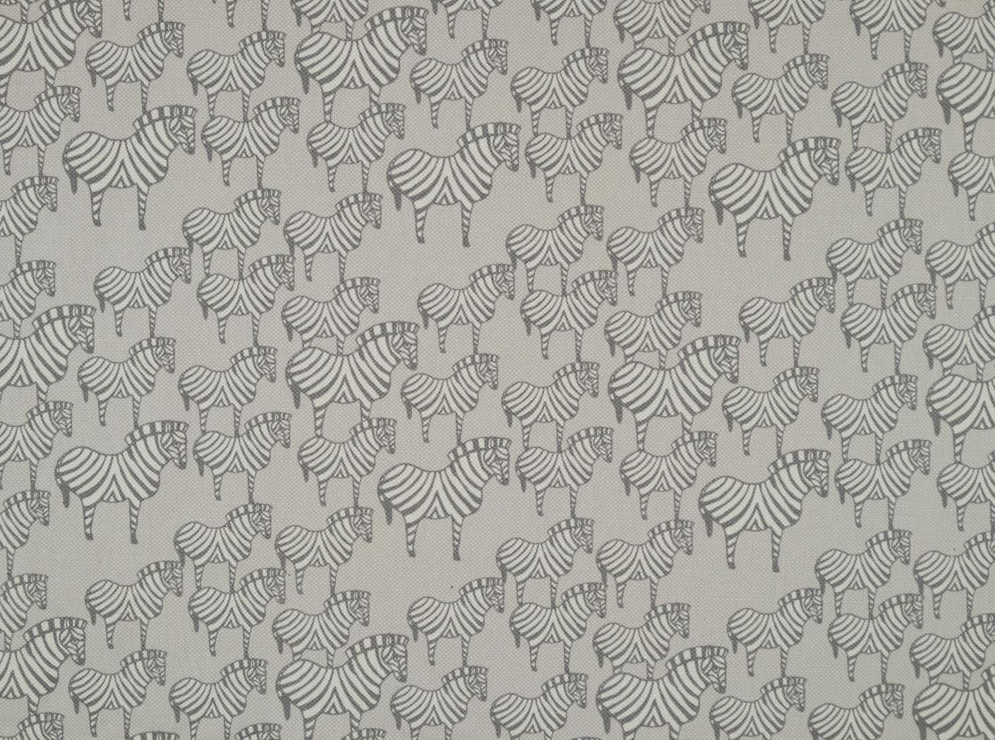 Tyg ZEBRA Black-grey / 9999 Cream Tyg ZEBRA Black-grey / 9999 Cream