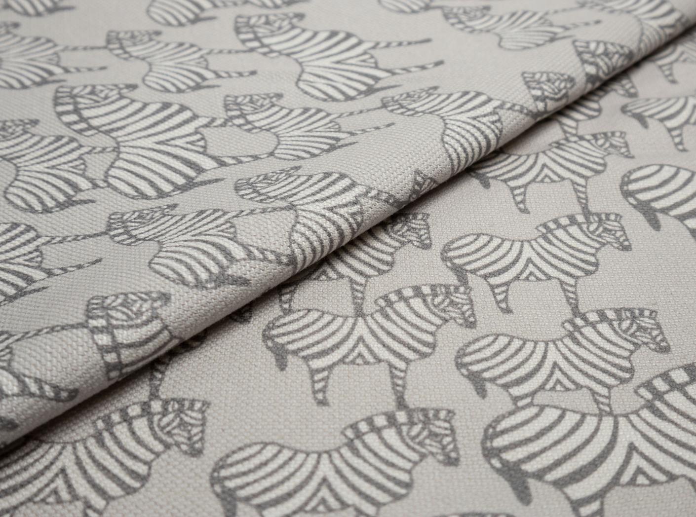 Tyg ZEBRA Black-grey / 9999 Cream Tyg ZEBRA Black-grey / 9999 Cream