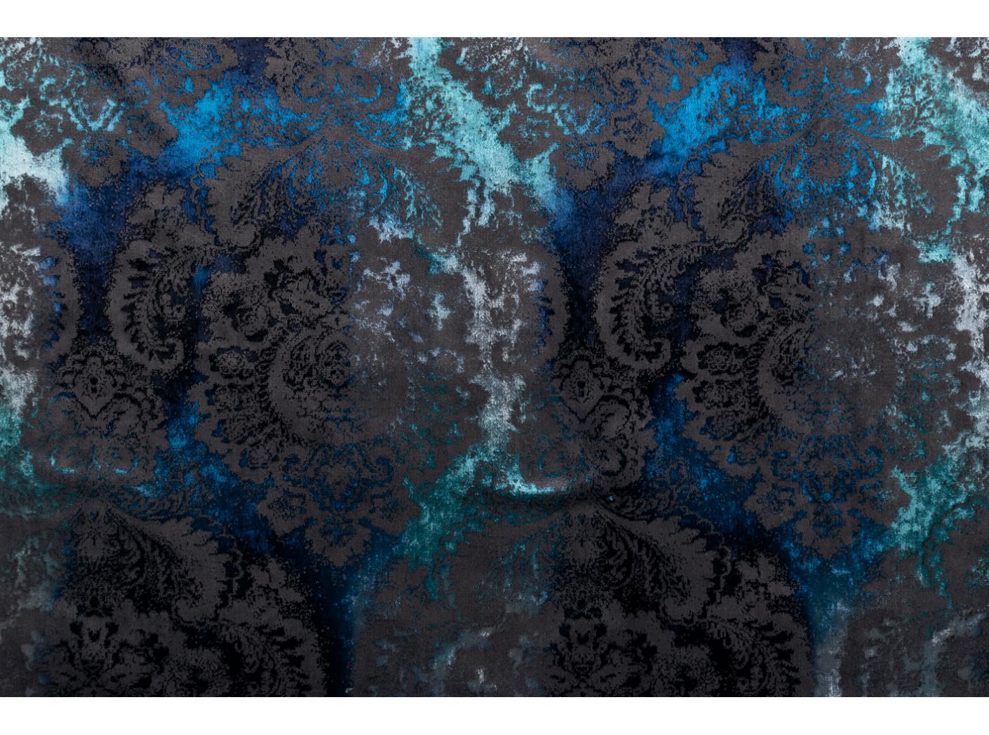 Tyg Barok Medallion 406 Blu Tyg Barok Medallion 406 Blu