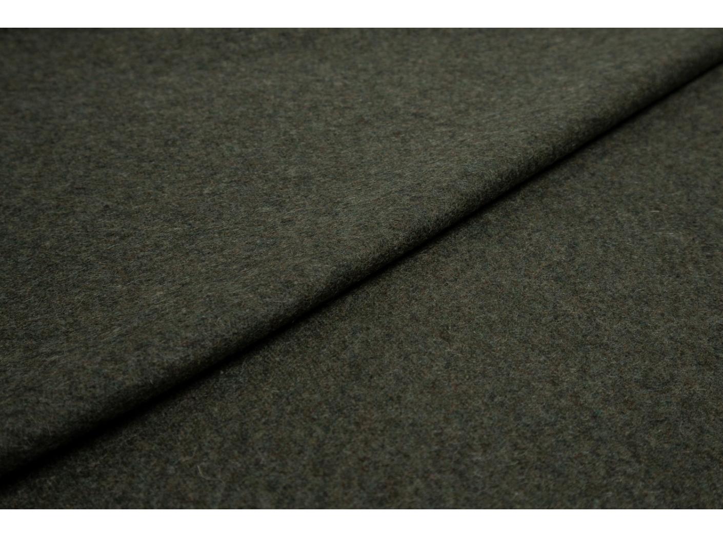 Tyg Wooly Wide 1011 Bottle Green 170 cm Tyg Wooly Wide 1011 Bottle Green 170 cm