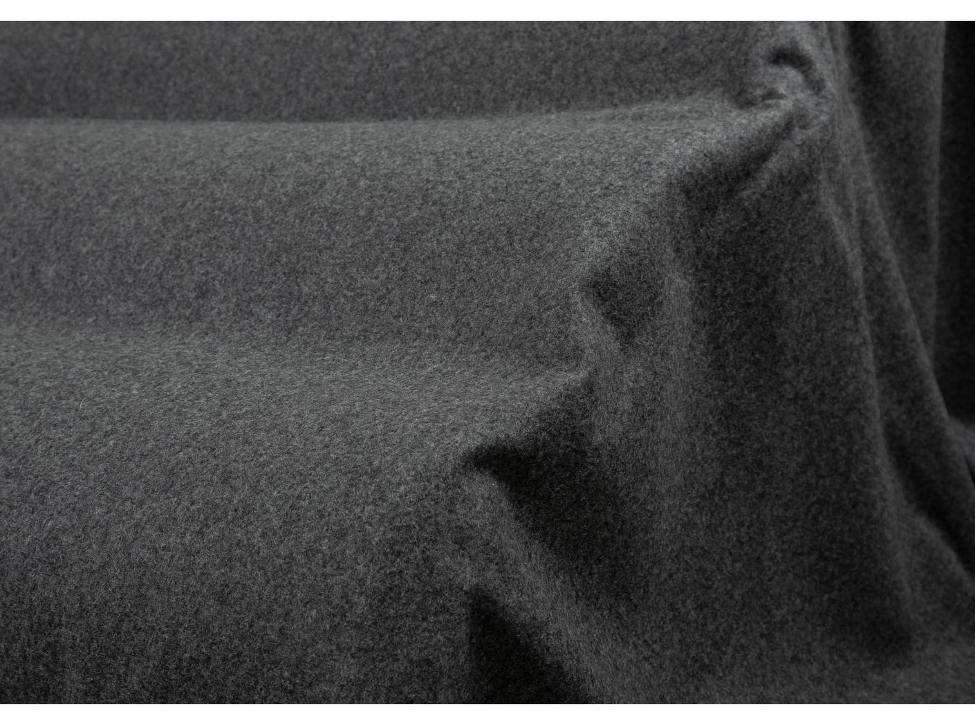 Tyg Wooly Wide 1042 Grafit 170 cm Tyg Wooly Wide 1042 Grafit 170 cm