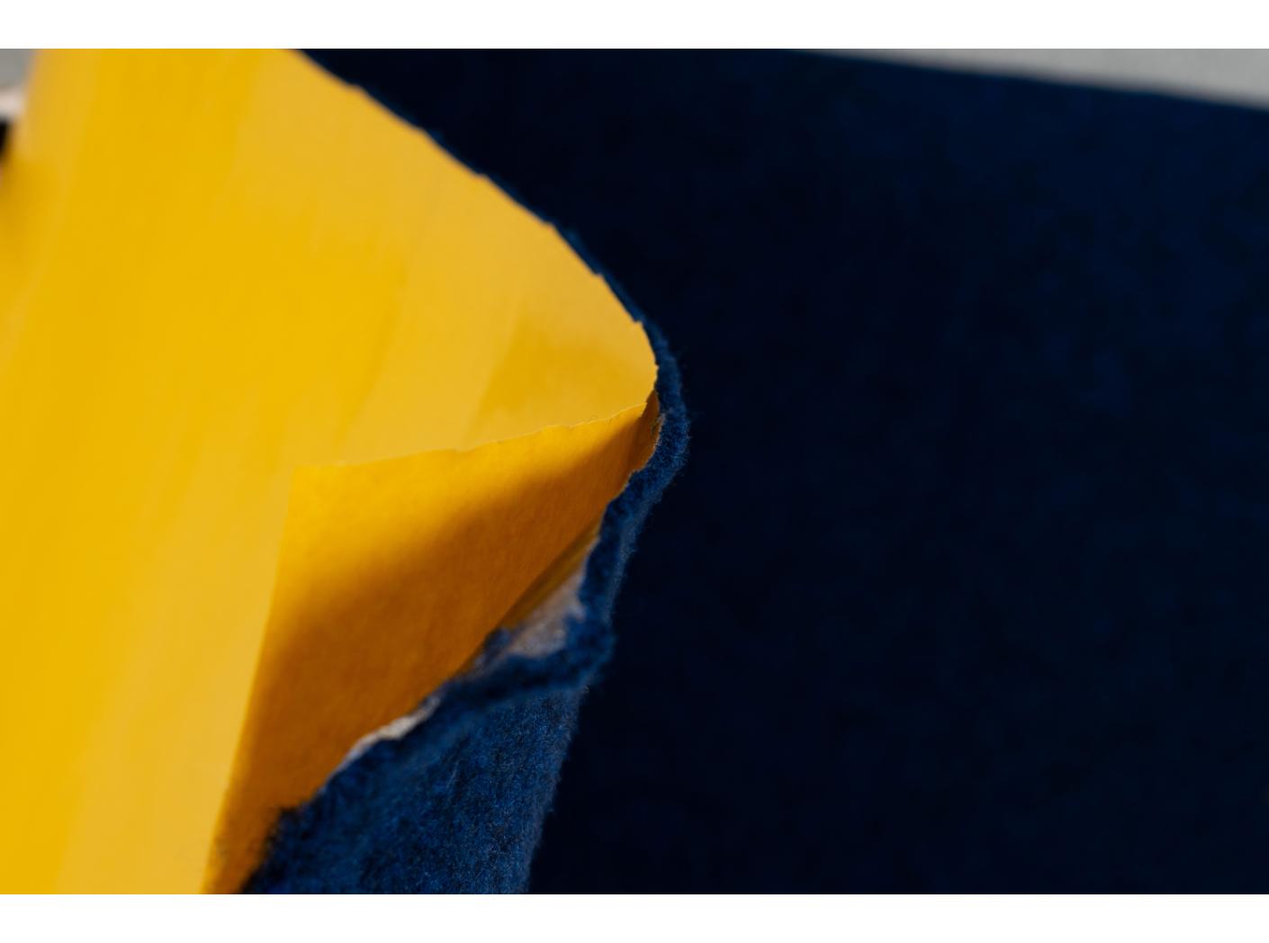 Filt självhäftande Blue melange, 133cm Filt självhäftande Blue melange, 133cm