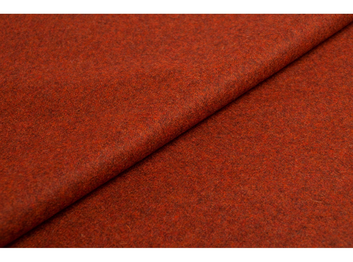 Tyg Wooly Plus 1040 Brick melange Tyg Wooly Plus 1040 Brick melange