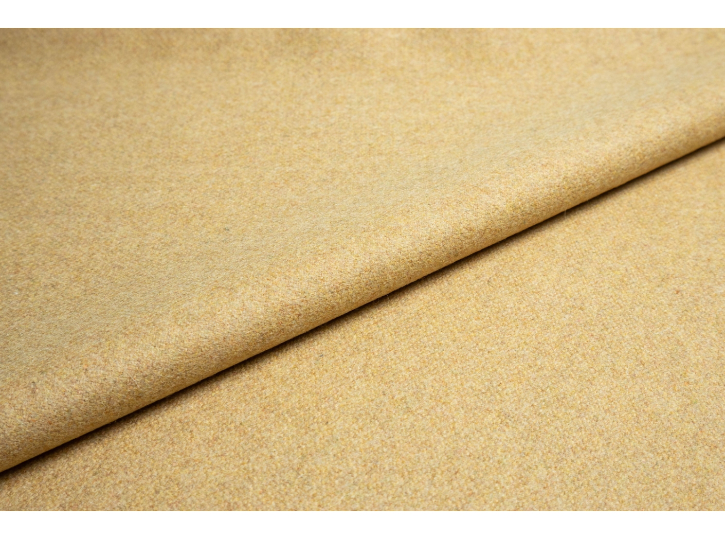 Tyg Wooly 27 Mustard Tyg Wooly 27 Mustard