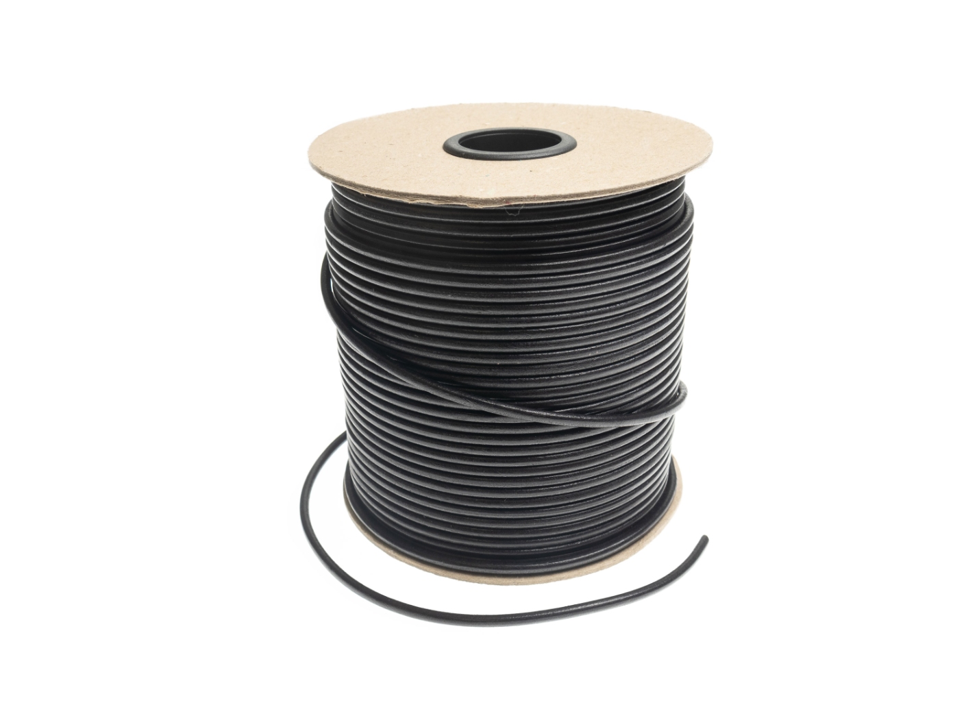 Lädersnöre Black 4mm Lädersnöre Black 4mm
