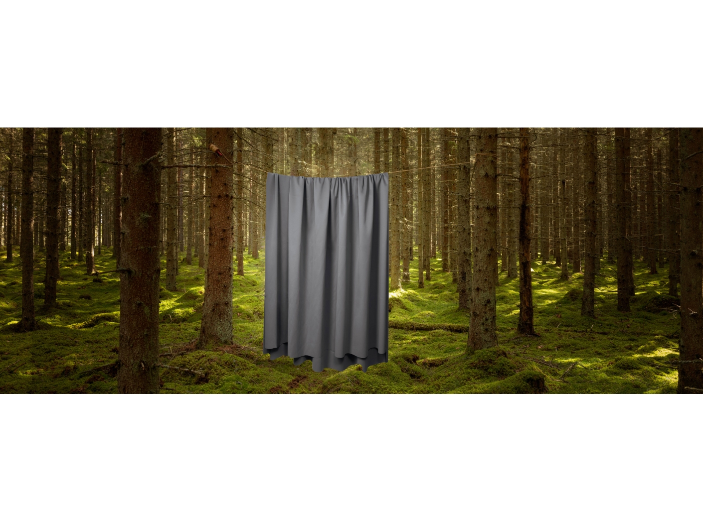 Gardin Garda Dim-out FR 305 Pewter, 300cm Gardin Garda Dim-out FR 305 Pewter, 300cm