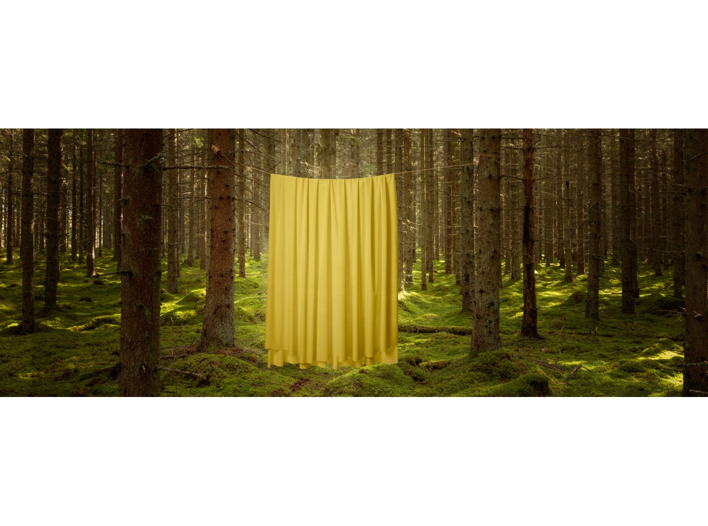 Gardin Roma Velvet FR 17 Yellow, 300cm Gardin Roma Velvet FR 17 Yellow, 300cm
