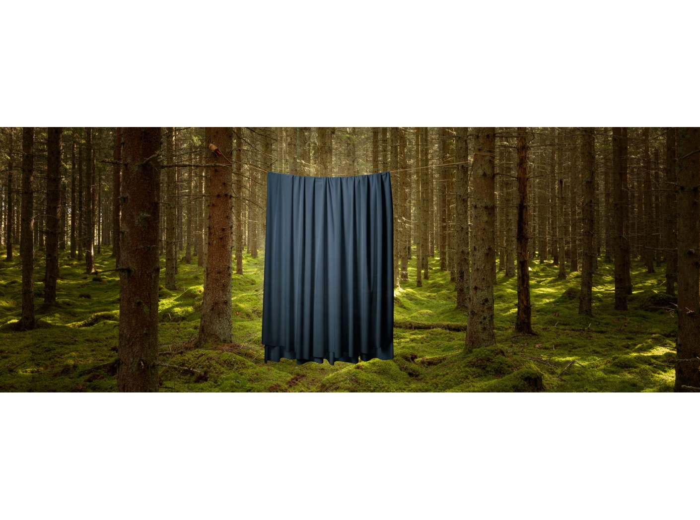 Gardin Roma Velvet FR 61 Ink, 300cm Gardin Roma Velvet FR 61 Ink, 300cm