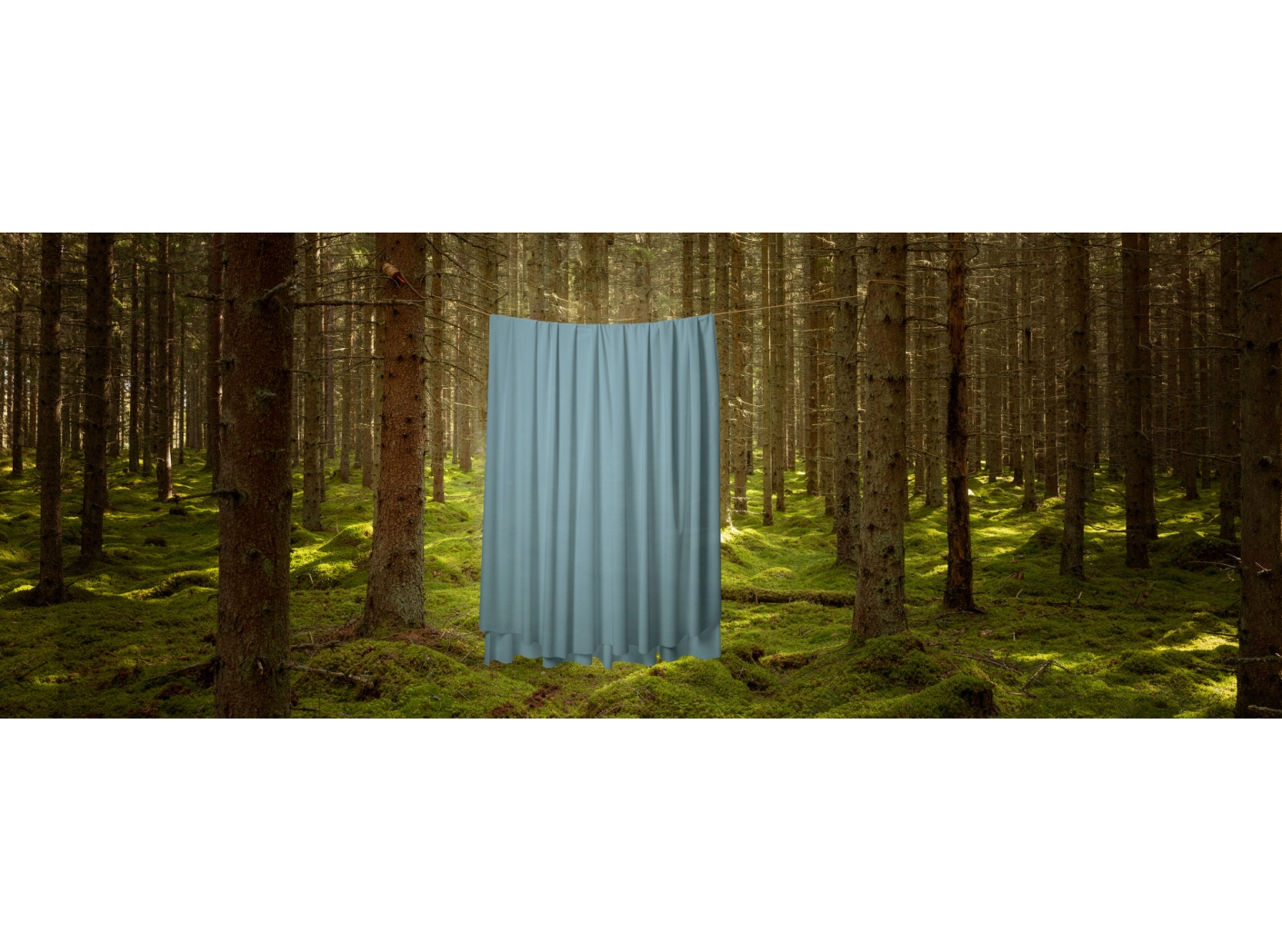 Gardin Roma Velvet FR 48 Petrolio, 300cm Gardin Roma Velvet FR 48 Petrolio, 300cm