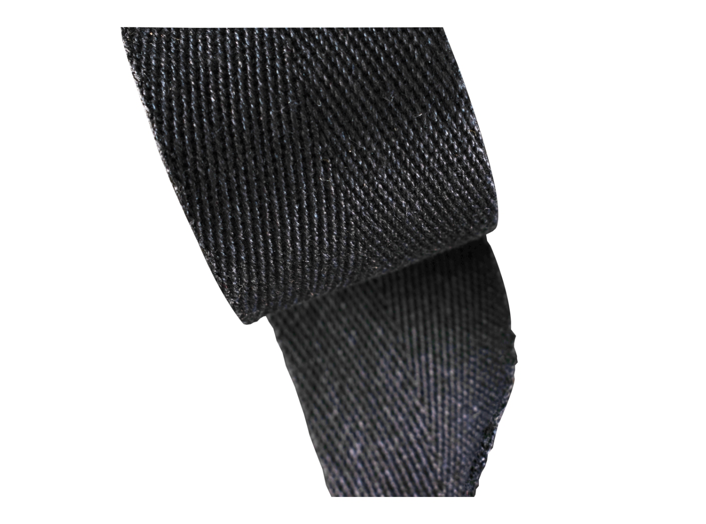 Linnesadelgjord Black/Black, 50mm, 25m/rl Linnesadelgjord Black/Black, 50mm, 25m/rl
