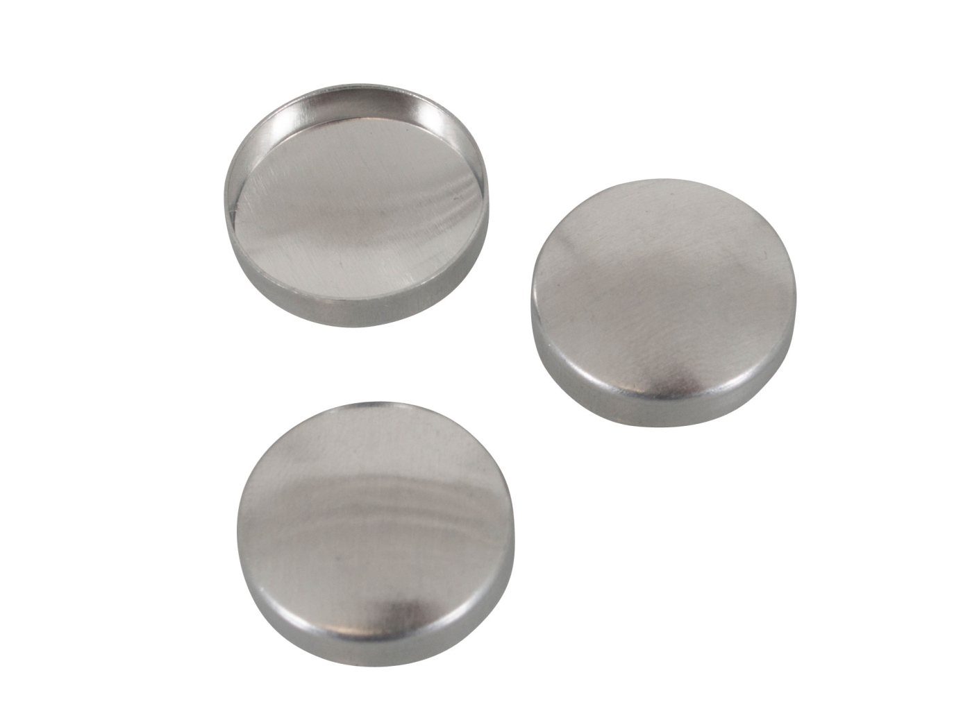 Knappform A44 överdel aluminium, Ø27,2mm, 1000st/fp Knappform A44 överdel aluminium, Ø27,2mm, 1000st/fp
