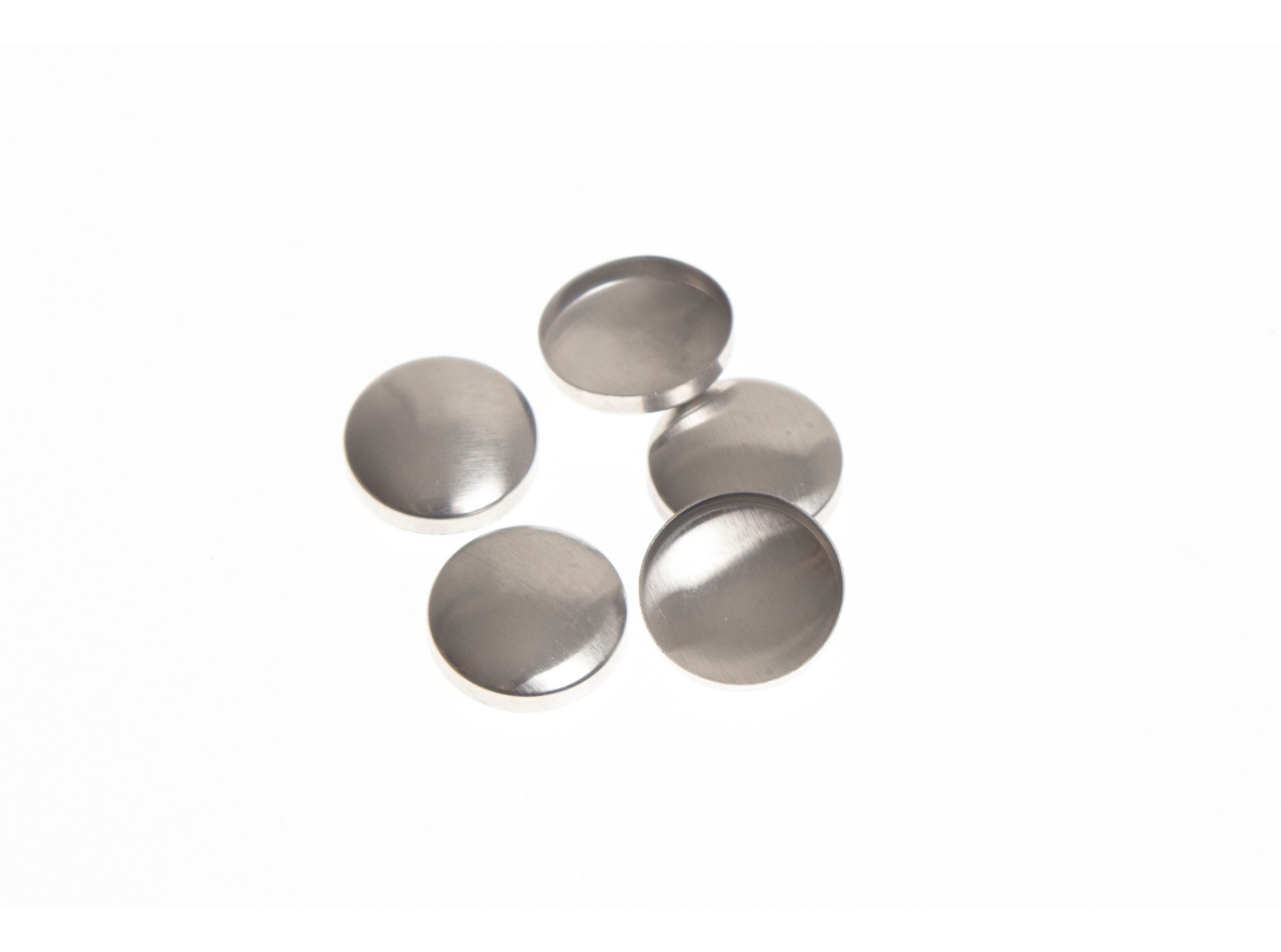Knappform M28 överdel aluminium, Ø16,5mm, 500st/fp Knappform M28 överdel aluminium, Ø16,5mm, 500st/fp