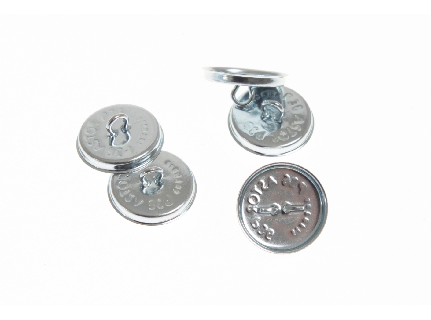 Knappform A36 underdel ögla, Ø19,1mm, 1000st/fp Knappform A36 underdel ögla, Ø19,1mm, 1000st/fp