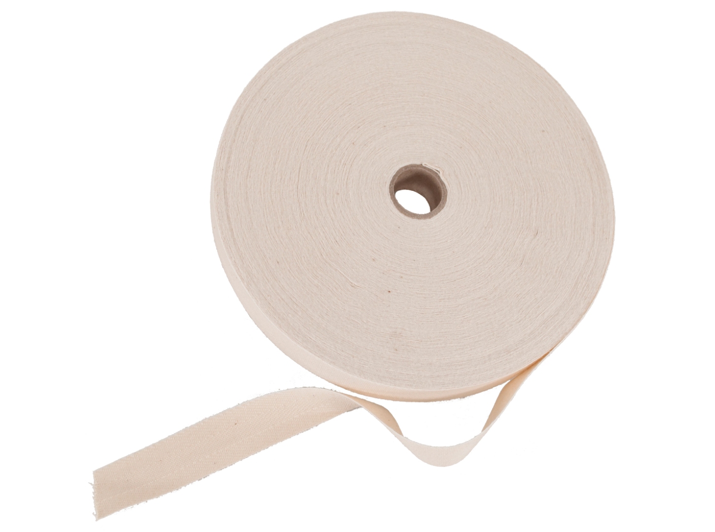 Bomullsband 3625 Off white, 30mm, 50m/rl Bomullsband 3625 Off white, 30mm, 50m/rl
