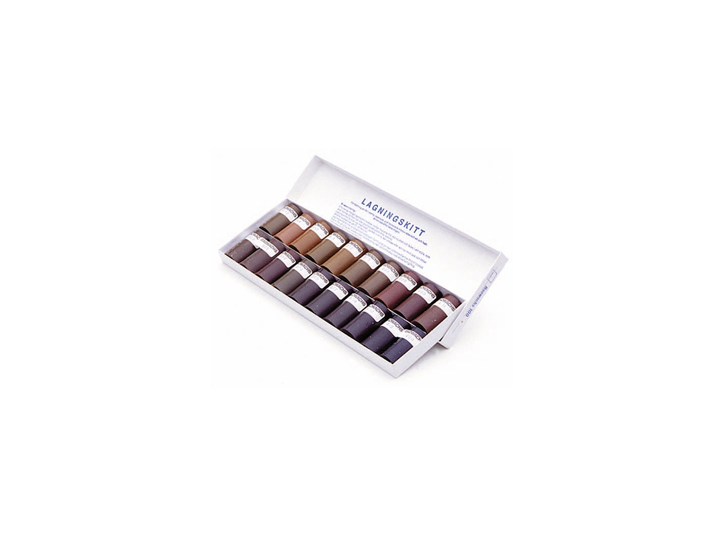 Lagningskitt Baowachs Mörk 20/D, 20st/fp Lagningskitt Baowachs Mörk 20/D, 20st/fp