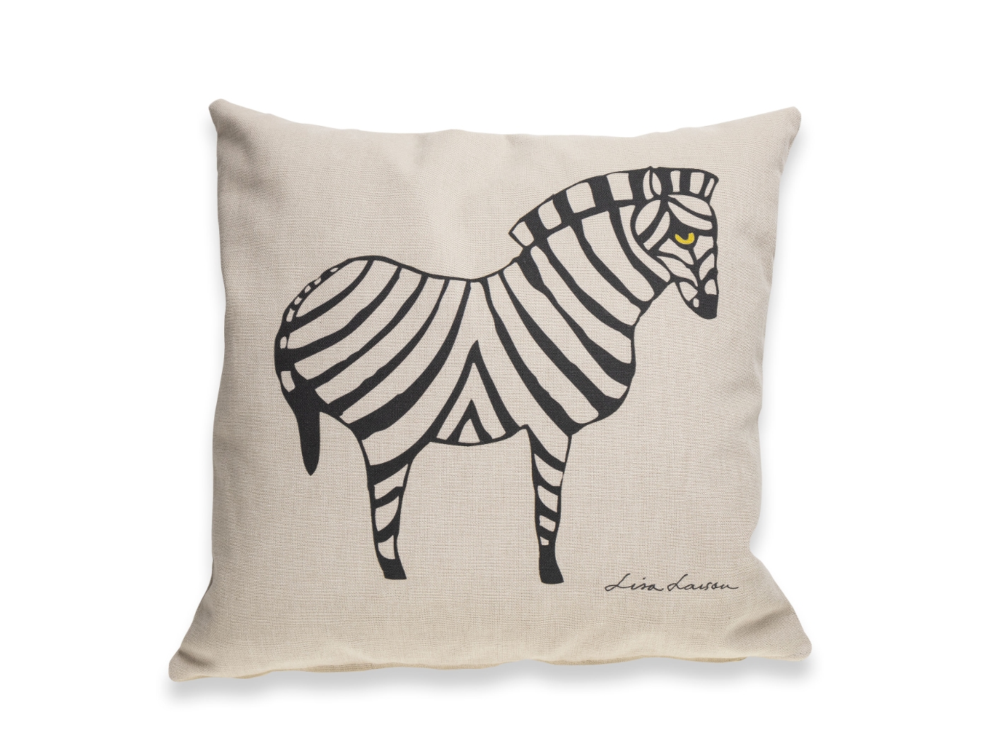 Kuddfodral ZEBRA Svart på Sand 40x40 Kuddfodral ZEBRA Svart på Sand 40x40