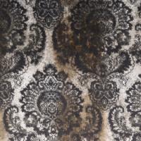 Tyg Barok Medallion 405 Grigio