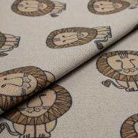 Tyg LEO Brown / 3790 Linen