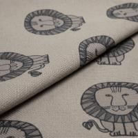 Tyg LEO Grey / 3790 Linen