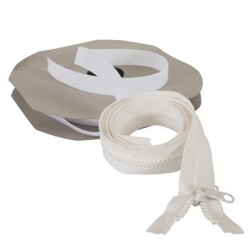 Blixtlås & Kardborrband