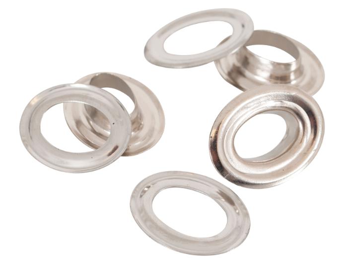 Kapellöljett komplett Förnicklad, oval, 100st/fp Kapellöljett komplett Förnicklad, oval, 100st/fp