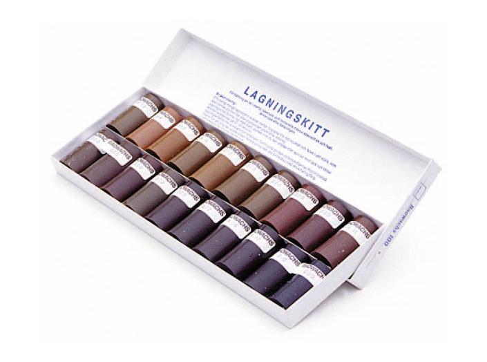 Lagningskitt Baowachs Mörk 20/D, 20st/fp Lagningskitt Baowachs Mörk 20/D, 20st/fp